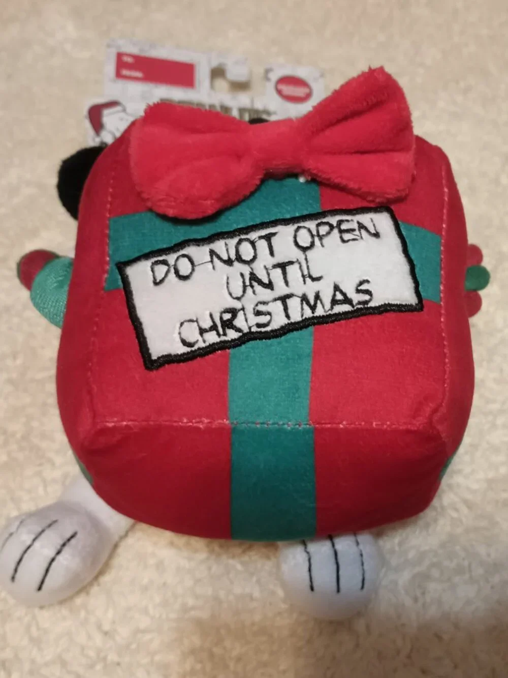 NWT ~ Peanuts Snoopy Gift Rope Plush Dog Toy